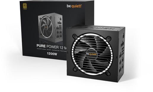 1200W Be Quiet! Pure Power 12 M Modular 80 Plus Gold PSU