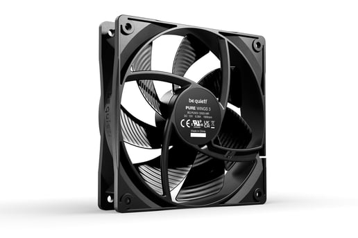 Be Quiet Pure Wings 3 120mm Chassis Fan in Black