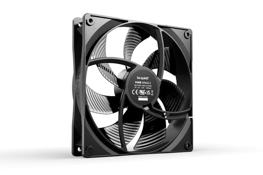 Be Quiet Pure Wings 3 PWM 140mm Chassis Fan in Black