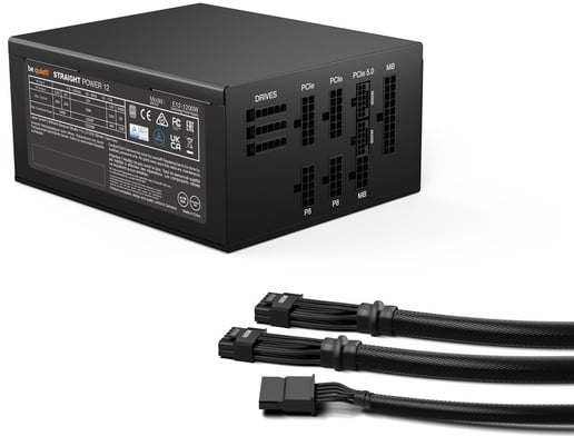1200W Be Quiet! Straight Power 12 Modular 80 Plus Platinum PSU