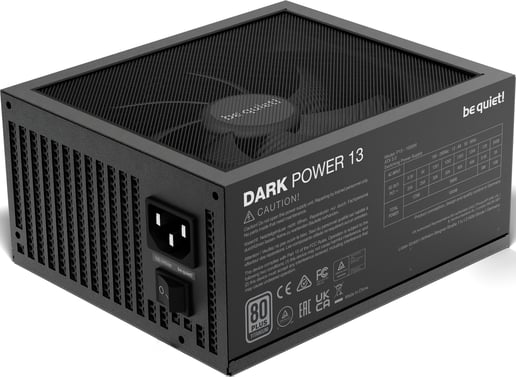 1000W Be Quiet! Dark Power 13 Modular 80 Plus Titanium PSU