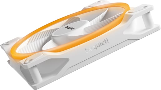 be quiet! Light Wings 140mm PWM Chassis Fan in White with Reverse Blades