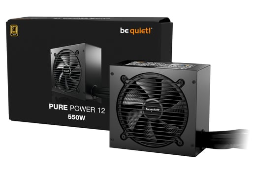 550W Be Quiet! Pure Power 12 80 Plus Gold PSU