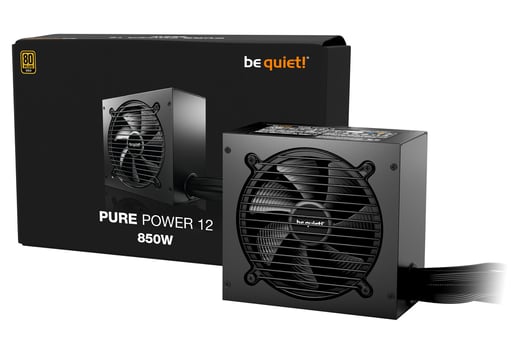 850W Be Quiet! Pure Power 12 80 Plus Gold PSU