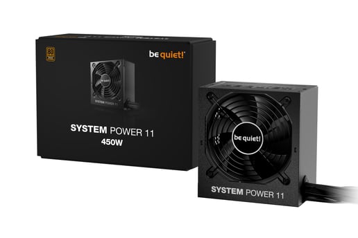 450W Be Quiet! System Power 11 80 Plus Bronze PSU