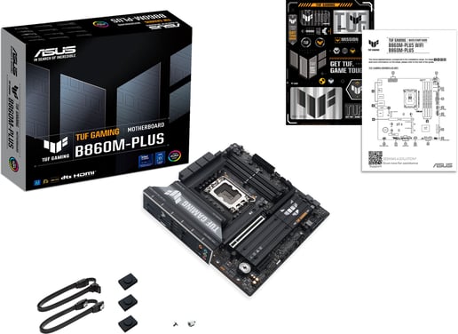 ASUS TUF Gaming B860M-Plus mATX Motherboard for Intel LGA1851 CPUs