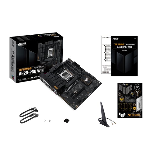 ASUS TUF Gaming A620-PRO WIFI ATX Motherboard for AMD AM5 CPUs