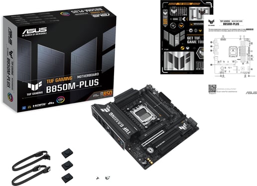 ASUS TUF Gaming B850M-Plus mATX Motherboard for AMD AM5 CPUs