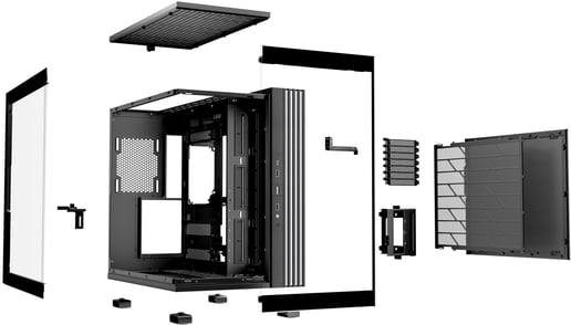 Be Quiet! Light Base 600 DX Mid Tower Gaming Case - Black 