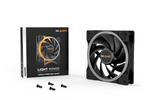be quiet! Light Wings 120mm PWM High-Speed Chassis Fan