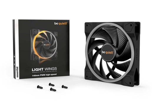 be quiet! Light Wings 140mm PWM High-Speed Chassis Fan