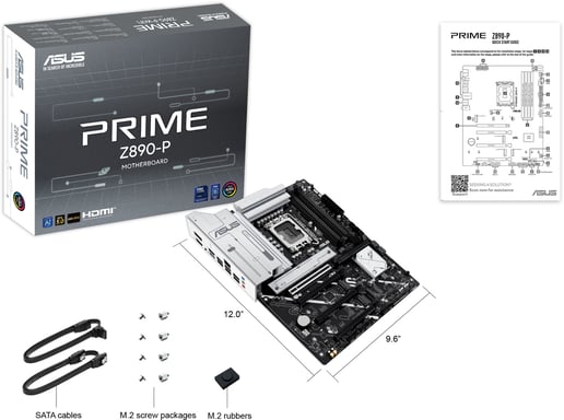 ASUS Prime Z890-P ATX Motherboard for Intel LGA1851 CPUs