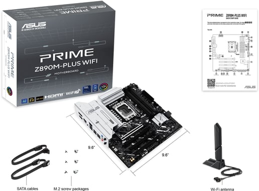 ASUS Prime Z890M-Plus WiFi Motherboard CPUs