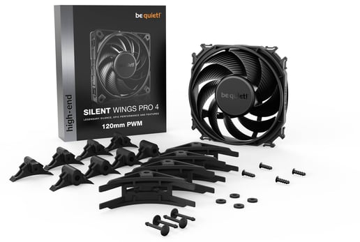 be quiet! Silent Wings 4 Pro 120mm PWM Chassis Fan