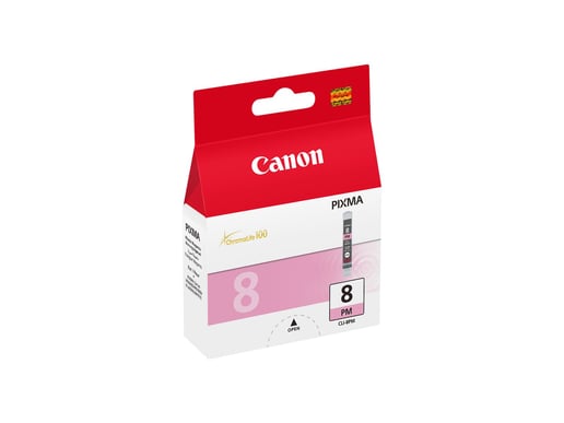 Canon CLI-8PM Ink Cartridge - Photo Magenta, 13ml (Yield 146 Photos)