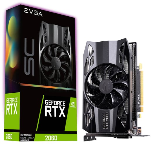 EVGA GeForce RTX 2060 Superclocked Edition OC 6GB Graphics Card