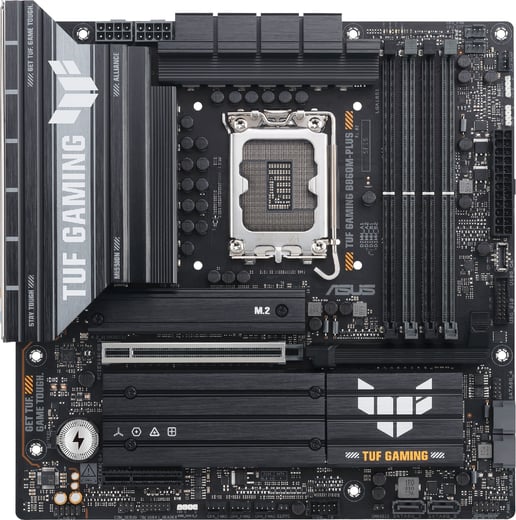 ASUS TUF Gaming B860M-Plus mATX Motherboard for Intel LGA1851 CPUs