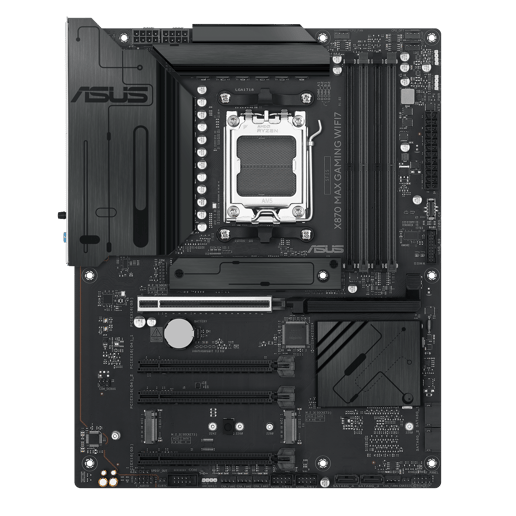 ASUS X870 MAX GAMING WIFI7 ATX Motherboard for AMD Socket AM5 CPUs