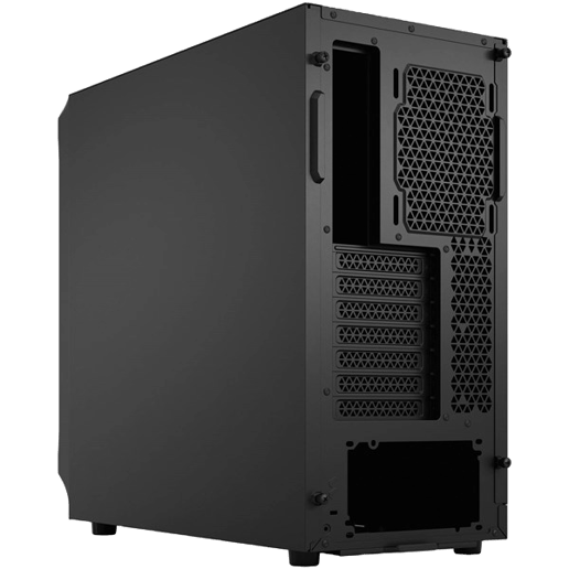 Fractal Focus 2 Mid Tower Gaming Case - Black 