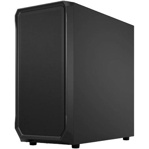 Fractal Focus 2 Mid Tower Gaming Case - Black 