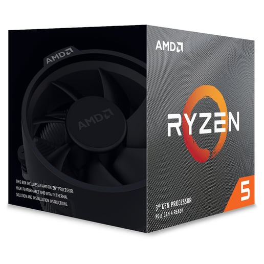 AMD Ryzen 5 3600X 3.8GHz Hexa Core AM4 CPU 