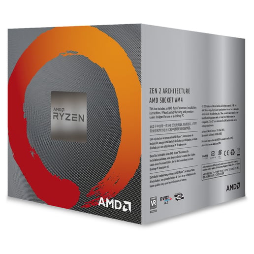 AMD Ryzen 5 3600X 3.8GHz Hexa Core AM4 CPU 