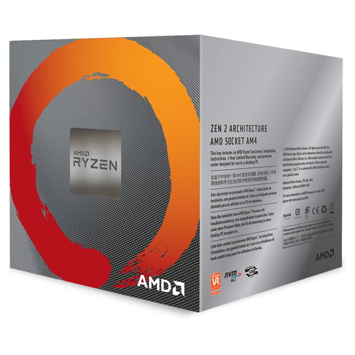 AMD Ryzen 7 3700X 3.6GHz Octa Core AM4 CPU 