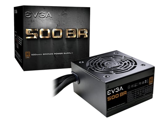 EVGA 500 BR 500W Power Supply 80 Plus Bronze