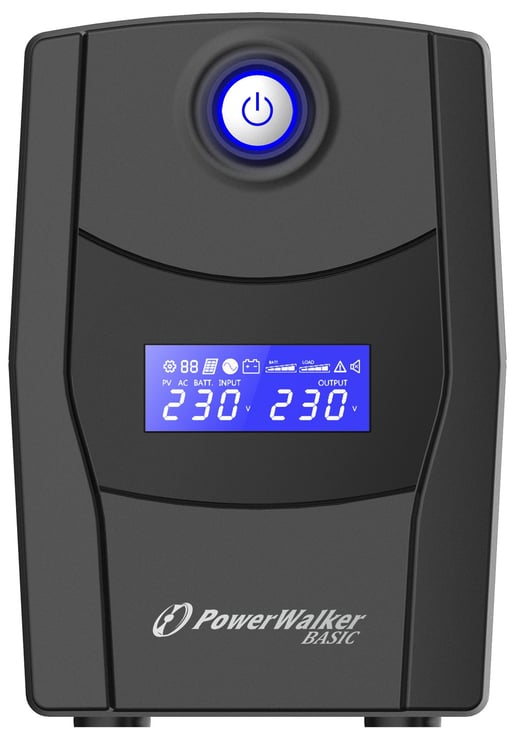 PowerWalker Basic VI 600 STL Series UPS (UK) - 360W