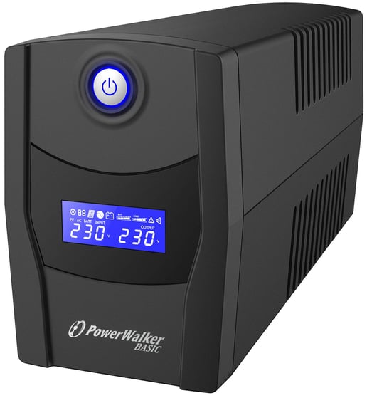 PowerWalker Basic VI 600 STL Series UPS (UK) - 360W