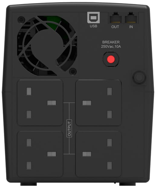 PowerWalker Basic VI 2200 STL Series UPS (UK) - 1320W