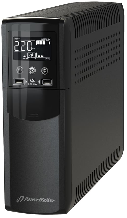 PowerWalker VI CSW 800VA, 480W Uninterruptible Power Supply (IEC UK)
