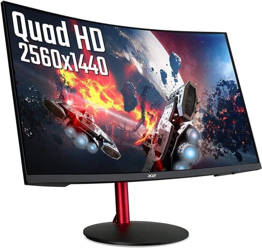 Acer Nitro XZ322QUP 32" QHD Curved Gaming Monitor - VA, 165Hz, 4ms, Speakers, DP