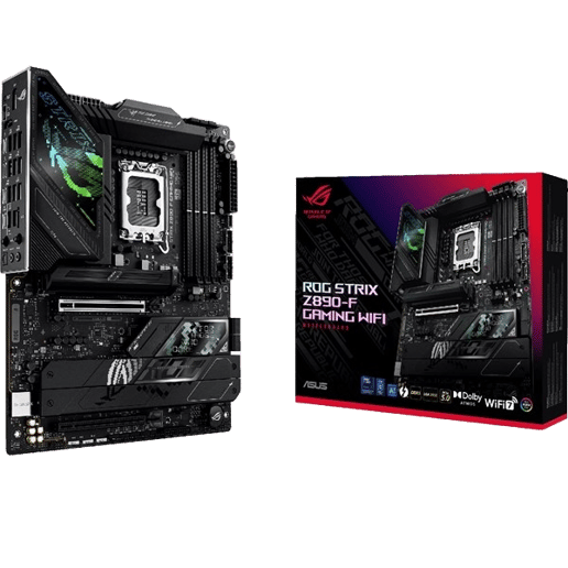 ASUS ROG Strix Z890-F Gaming WiFi ATX Motherboard for Intel LGA1851 CPUs
