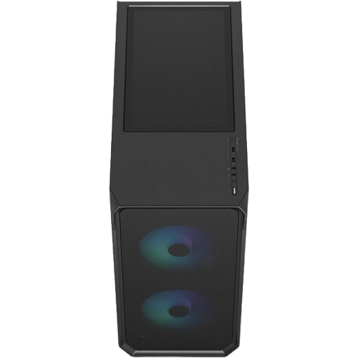 Fractal Focus 2 RGB Mid Tower Gaming Case - Black 