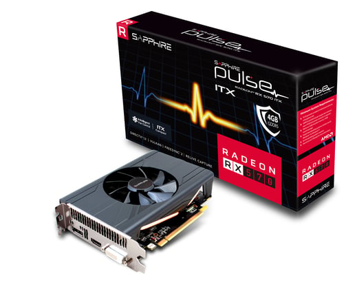 Sapphire Radeon RX 570 Pulse ITX 4GB Graphics Card