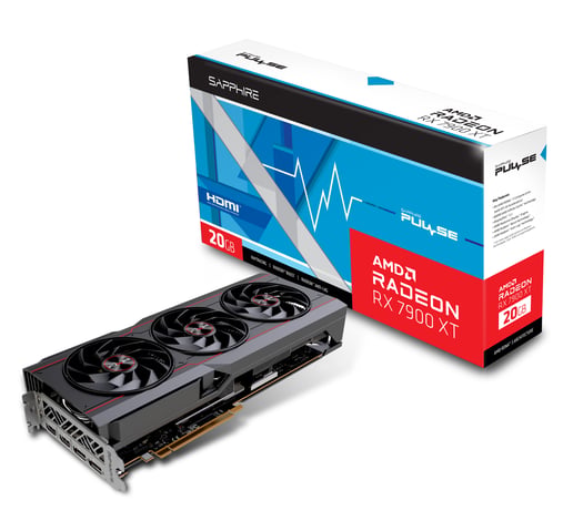 Sapphire Radeon RX 7900 XT Pulse 20GB GDDR6 Graphics Card