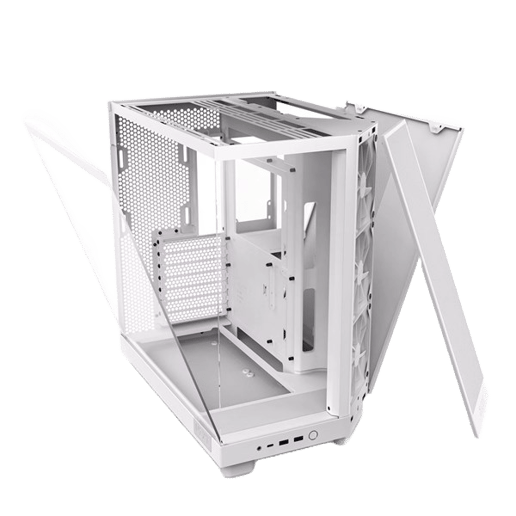 NZXT H6 Flow Mid Tower Case - White 