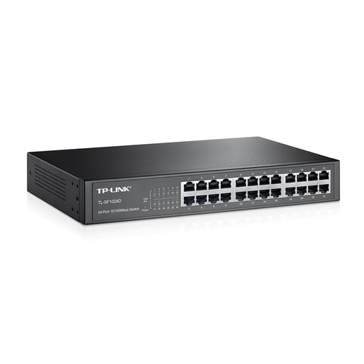 TP-Link TL-SF1024D 24-Port 100 Mbps Desktop Switch 