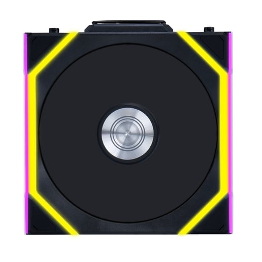 Lian Li UNI FAN SL Wireless 120mm Reverse Blade ARGB PWM Fan in Black
