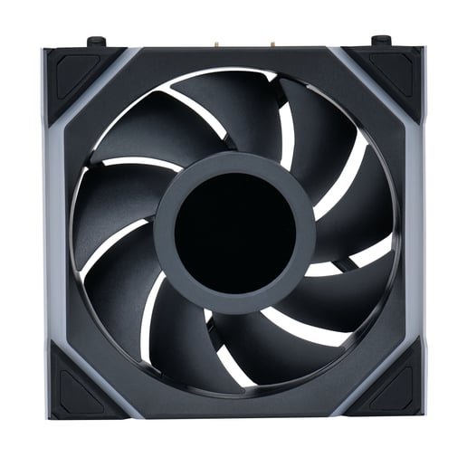 Lian Li UNI FAN SL Wireless LCD 120mm ARGB PWM Chassis Fan in Black