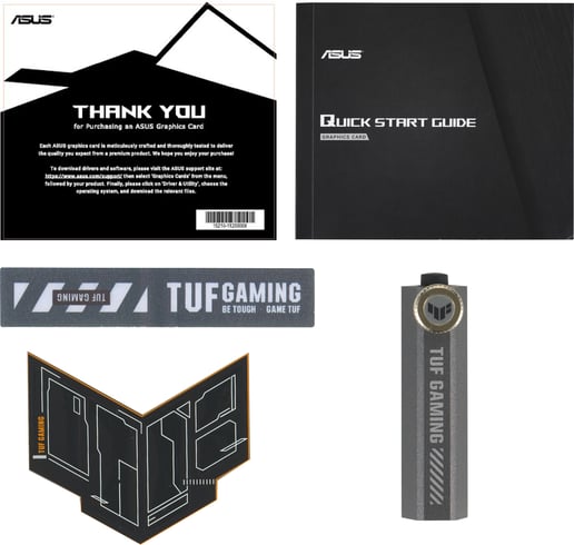 ASUS Radeon RX 9070 TUF OC 16GB GDDR6 Graphics Card