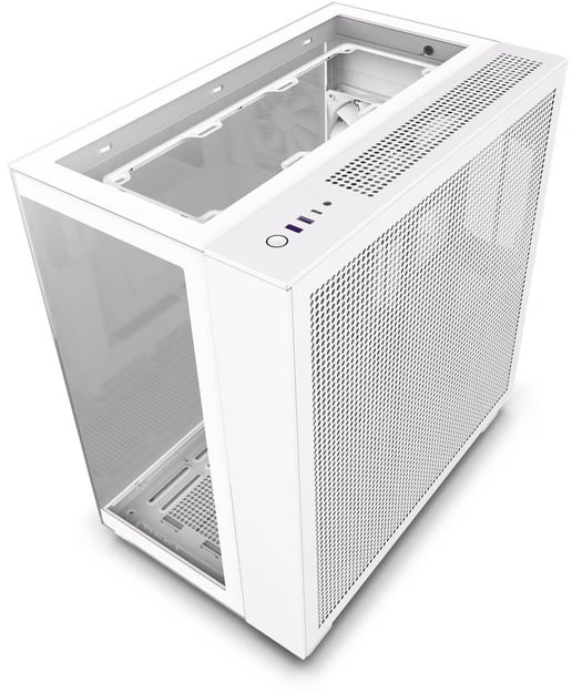 NZXT H9 Elite Mid Tower Gaming Case - White 