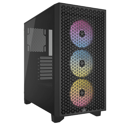 Corsair 3000D RGB AIRFLOW Mid Tower Gaming Case - Black 
