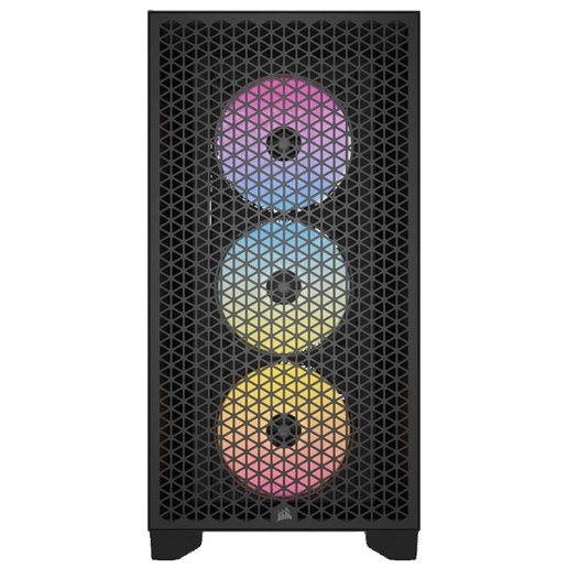 Corsair 3000D RGB AIRFLOW Mid Tower Gaming Case - Black 