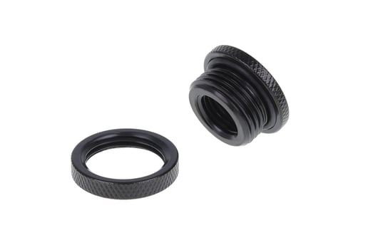 Alphacool Bulkhead Connector Short Version G1/4 - Black