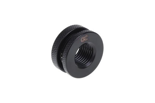 Alphacool Bulkhead Connector Short Version G1/4 - Black