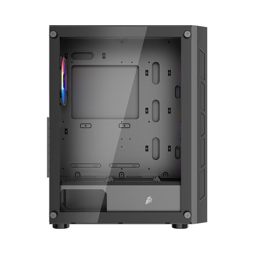 1st Player FireBase XP Mid Tower Gaming Case - Black 