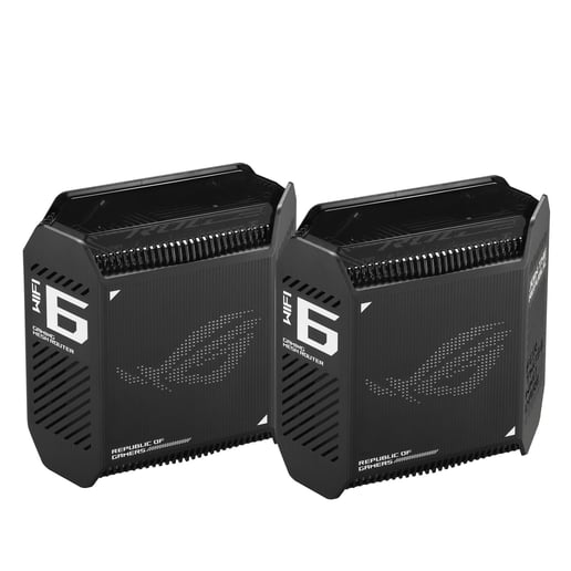 ASUS ROG Rapture GT6 Tri-Band WiFi 6 Mesh WiFi System, 2 Pack