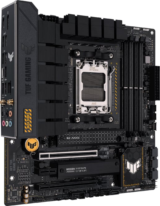 ASUS TUF Gaming B650M-Plus WiFi mATX Motherboard for AMD AM5 CPUs